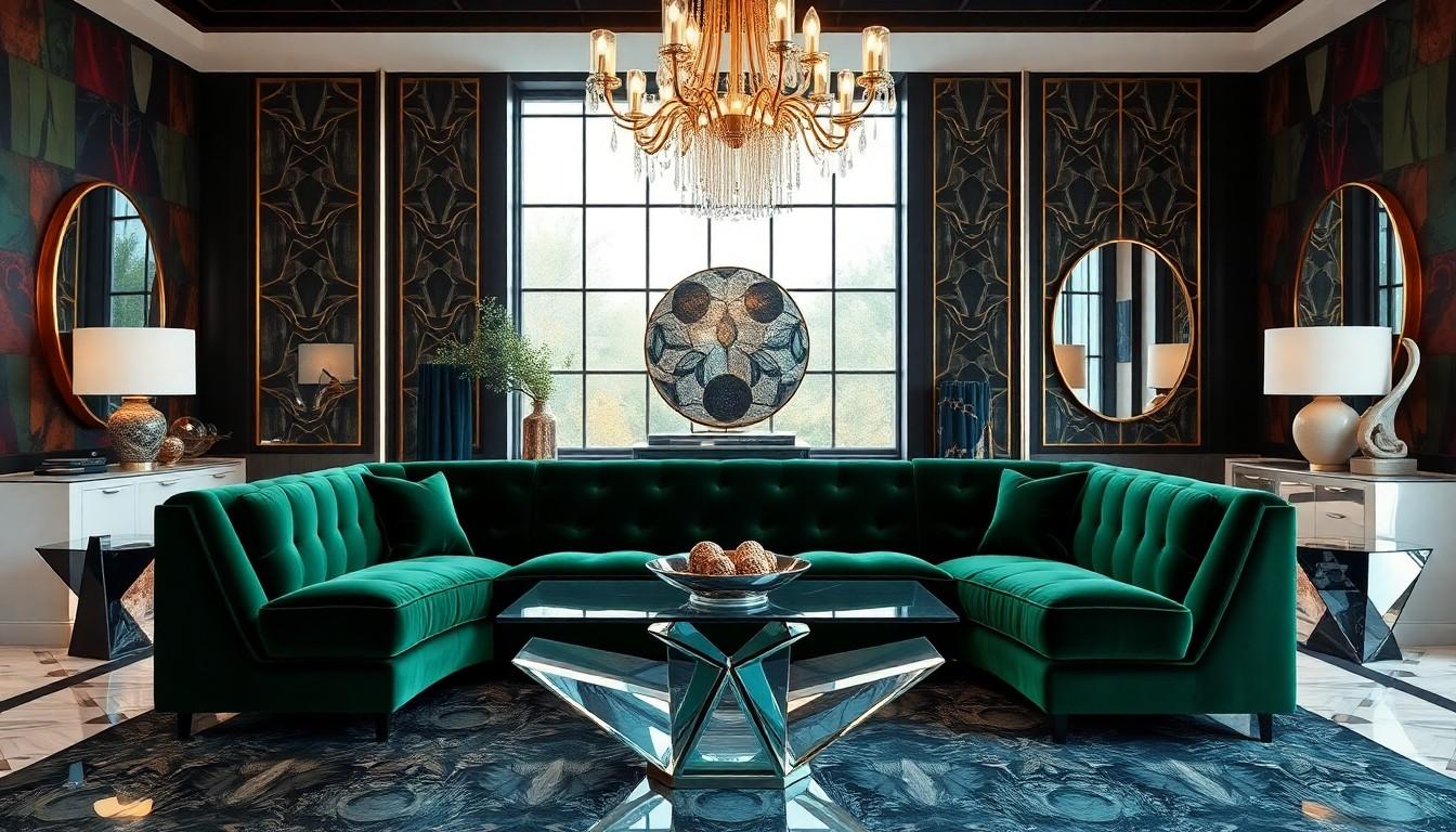 modern art deco interior design